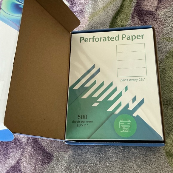 Ling Long Premium Perforated Paper in White - Picture 6 of 8